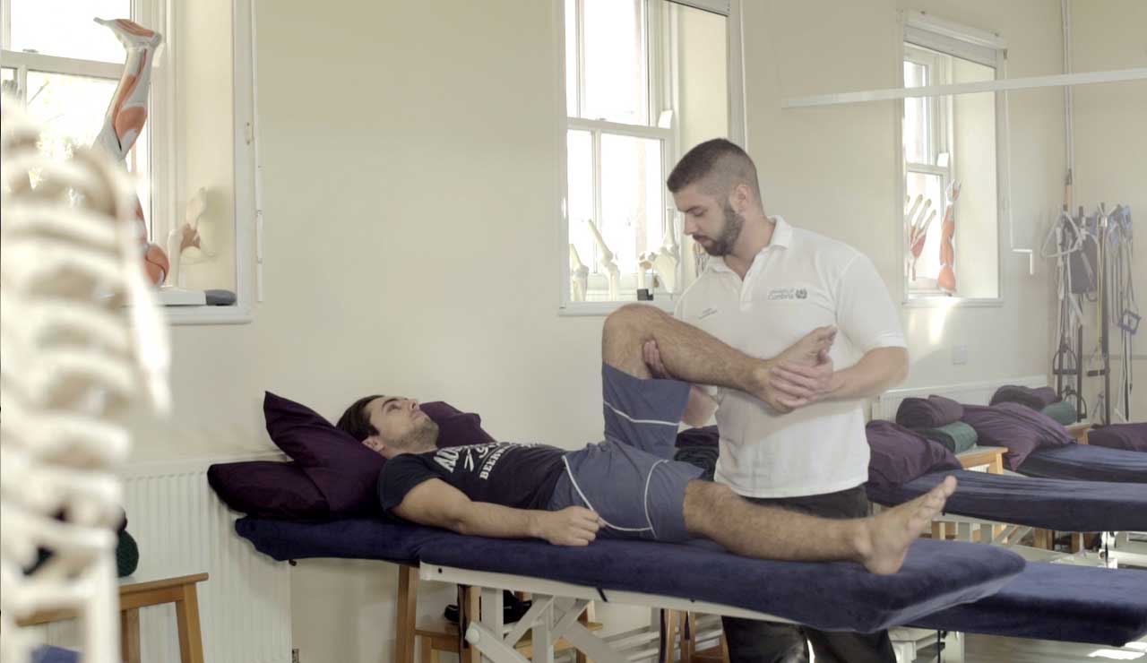 Physiotherapy suite being used by a student at Fusehill Street