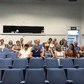 1989 Reunion Sat in the lecture theatre