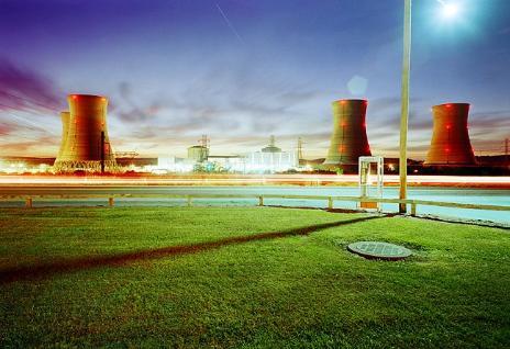 Dr John Darwell , An image of a nuclear plant