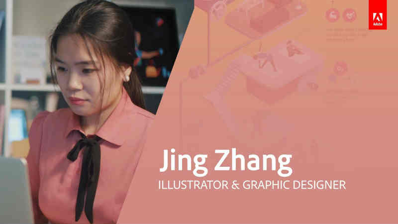 Jing Zhang, Jing Zhang, a Illustrator and Graphic designer 