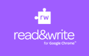 read&write logo, read&write extension logo