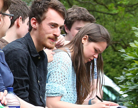 students socilaising