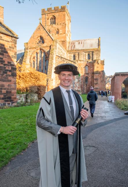 Nathan Pow at Carlisle Cathedral