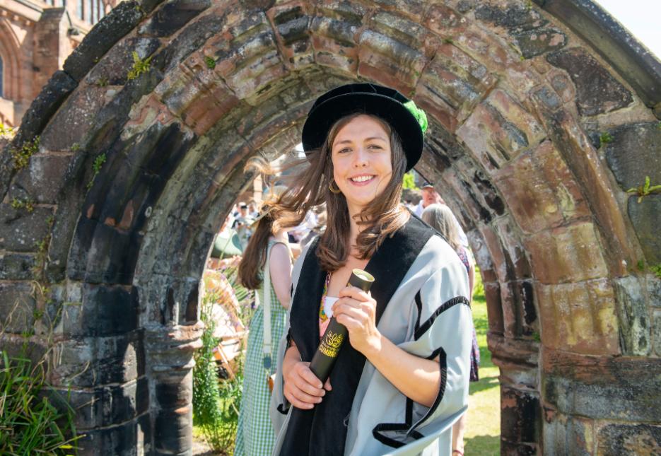 Jade Cookson at Carlisle Cathedral