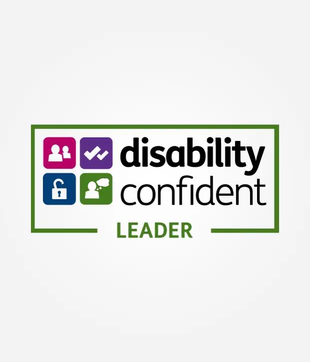 Logo for Disability Confident Leader