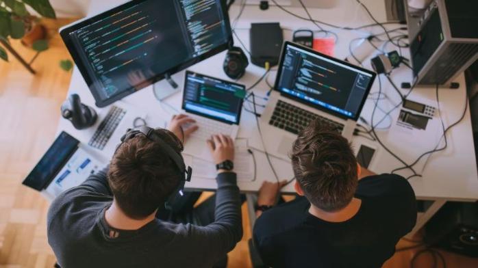 Barbed wire above prison walls