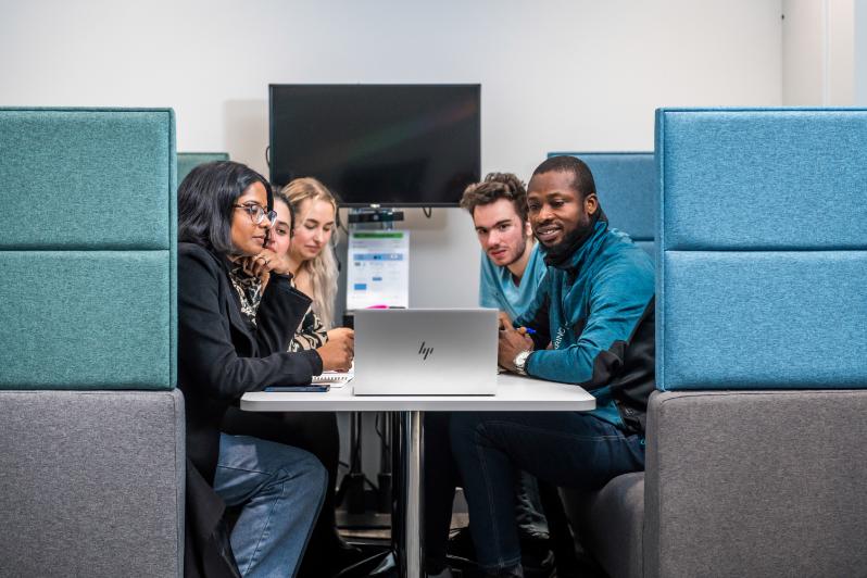 Student Study Booths
