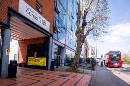 Entrance to London Campus 