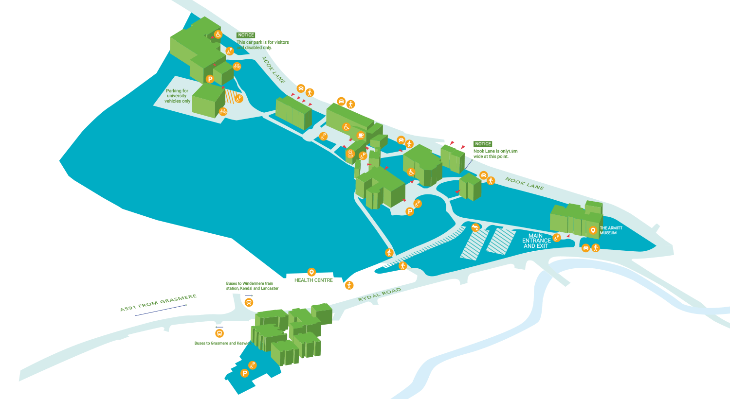 Ambleside Map