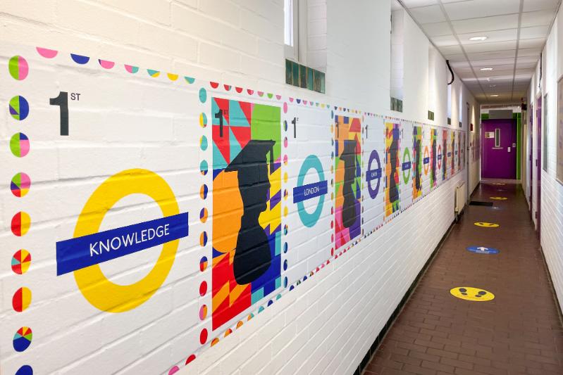 Wall Art in London campus