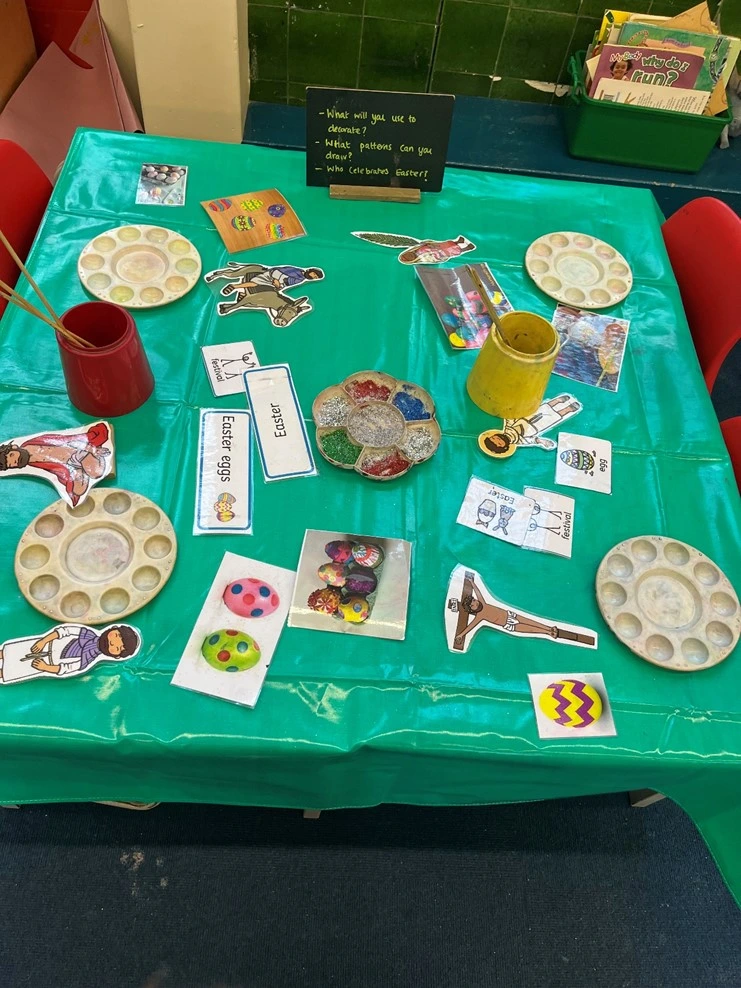 Aliyah Easter activity, 