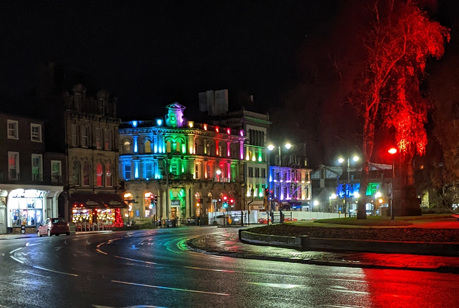 Carlisle by night, Carlisle by night