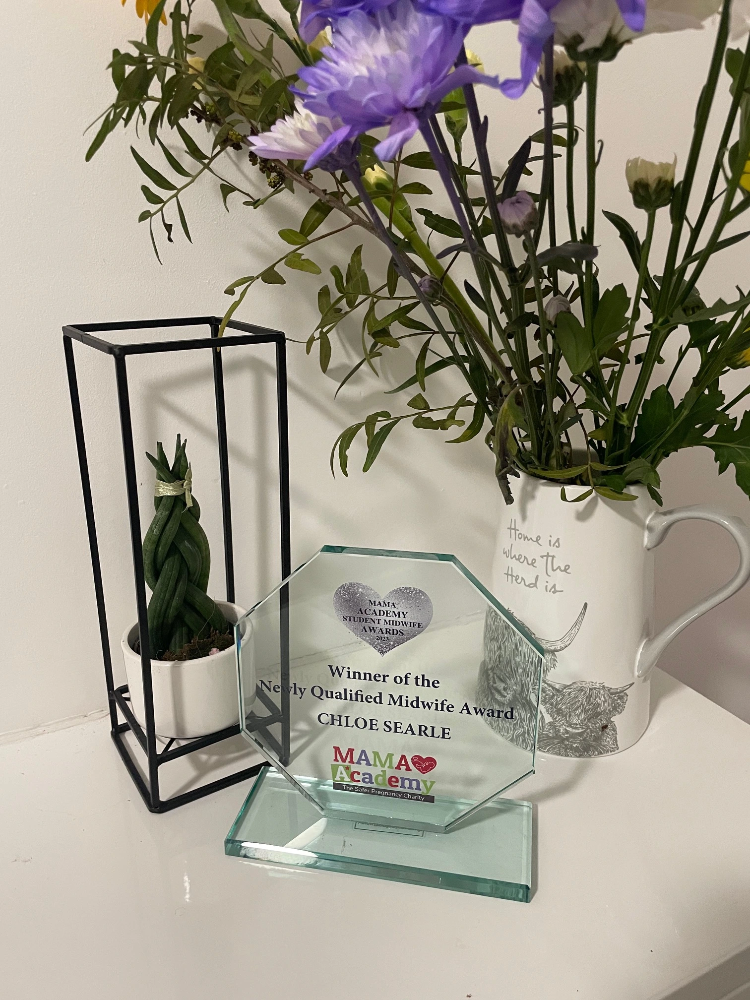 Chloe Searle Midwife of the Year award, 