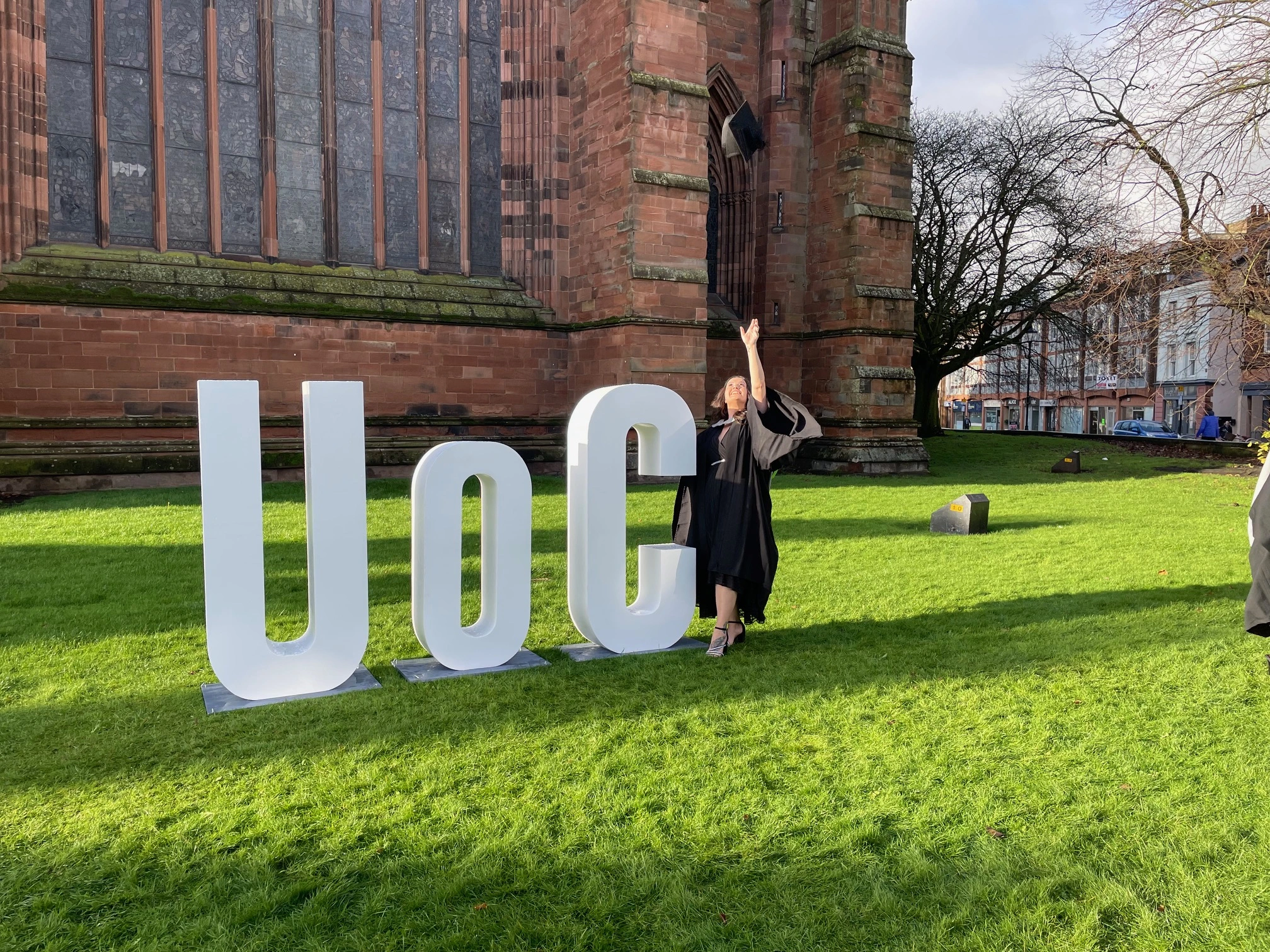 Chloe Searle UoC graduation, 