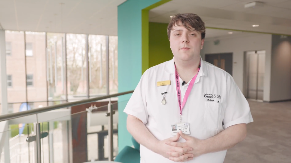 University of Cumbria student nurse makes a difference by "ruffling feathers" and advocating for patients