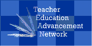 Teacher, Education, Advancement and Network Logo
