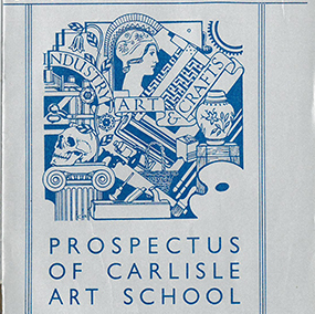 Carlisle Art School Prospectus 1940s