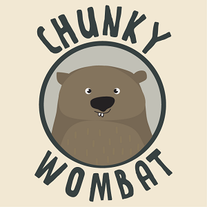 Chunky wombat 300px, Chunky Wombat logo