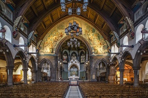 Joe Hardcastle 2, Inside of a church 