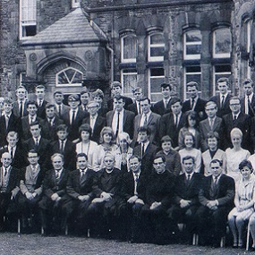 First staff and students 1964 
