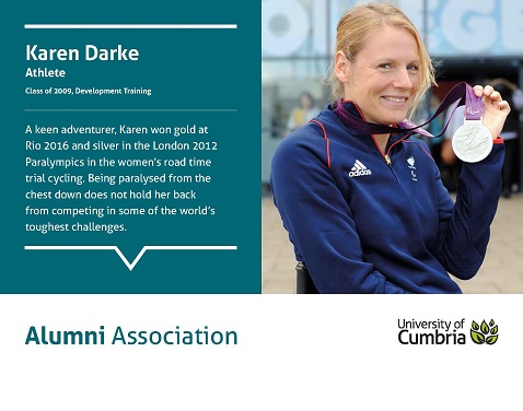 Karen Darke Information Slide