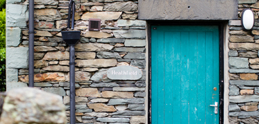 A door of a building