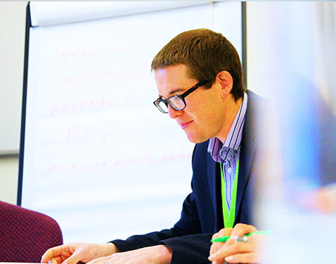 Businessman in meeting. Original file name: Partnerships.jpg