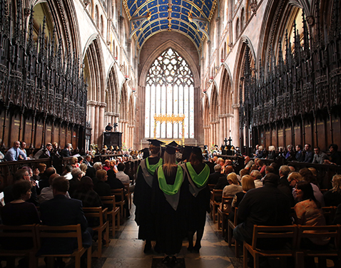 Students graduating