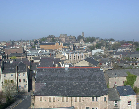 Accommodation - Lancaster -, view from mill hall