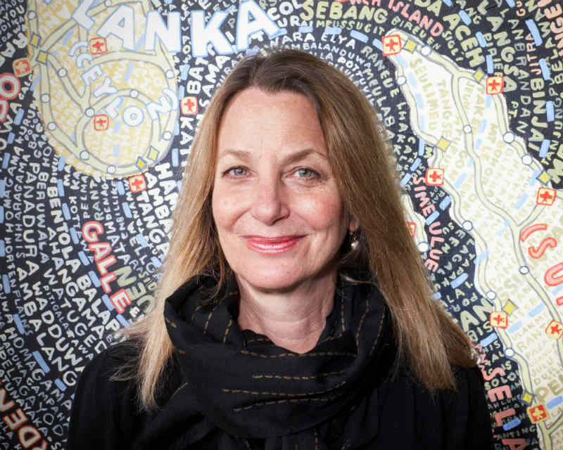 Paula Scher, A photo of Paula Scher