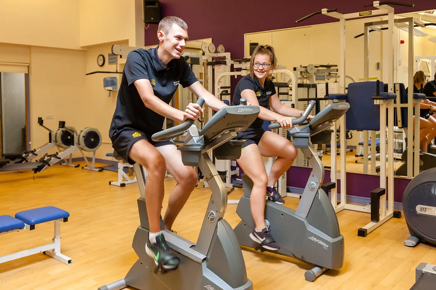 Gym at the Lancaster Campus