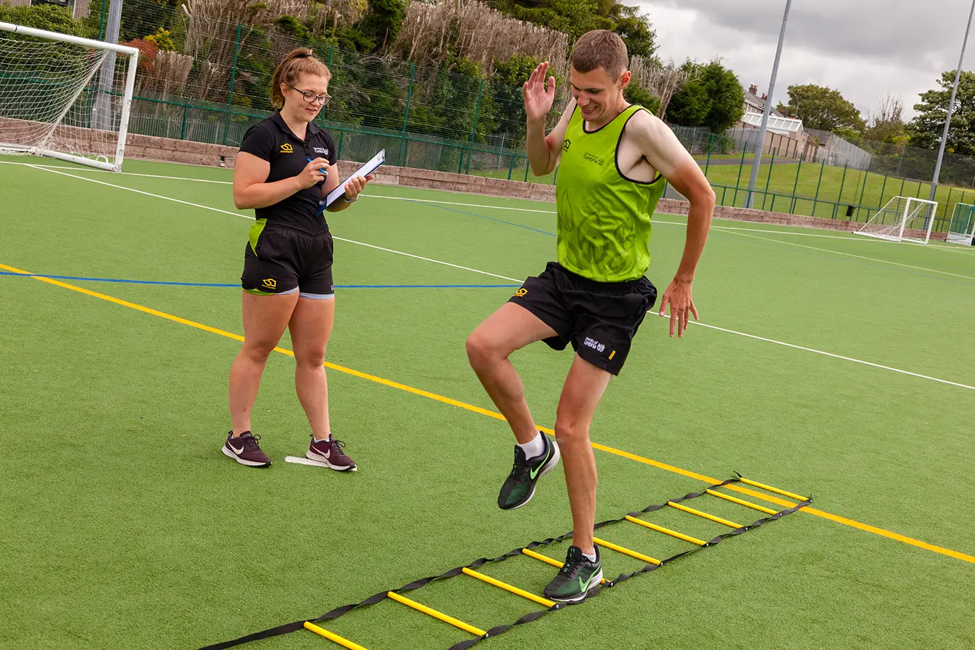 Outside sports at the Lancaster Campus