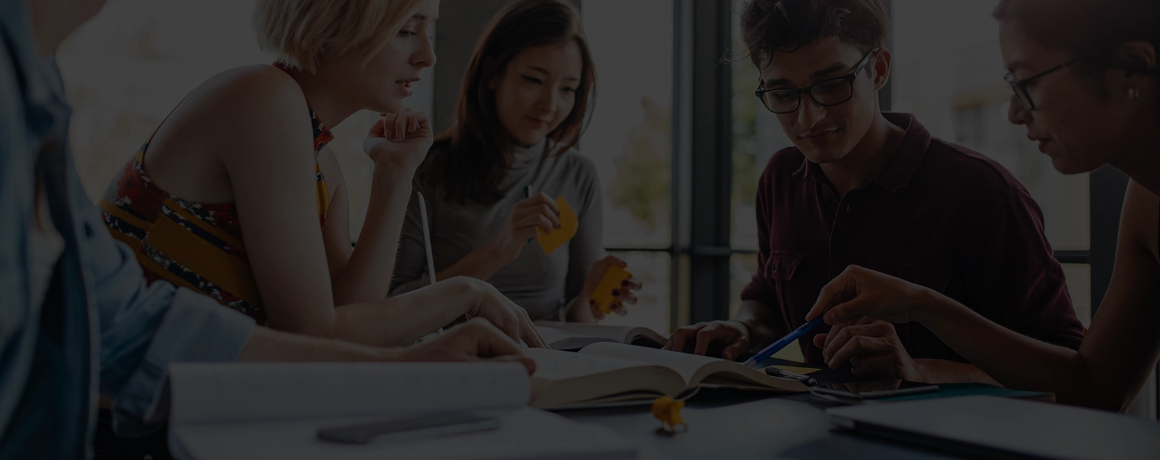 Student teachers in a classroom Banner Image