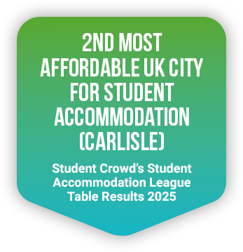 Most Affordable UK City for Student Accommodation (Carlisle)