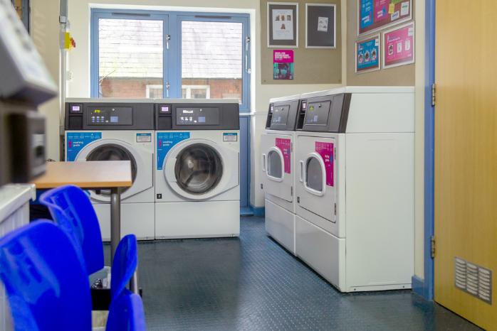 Carrock Halls of Residence Laundry Area