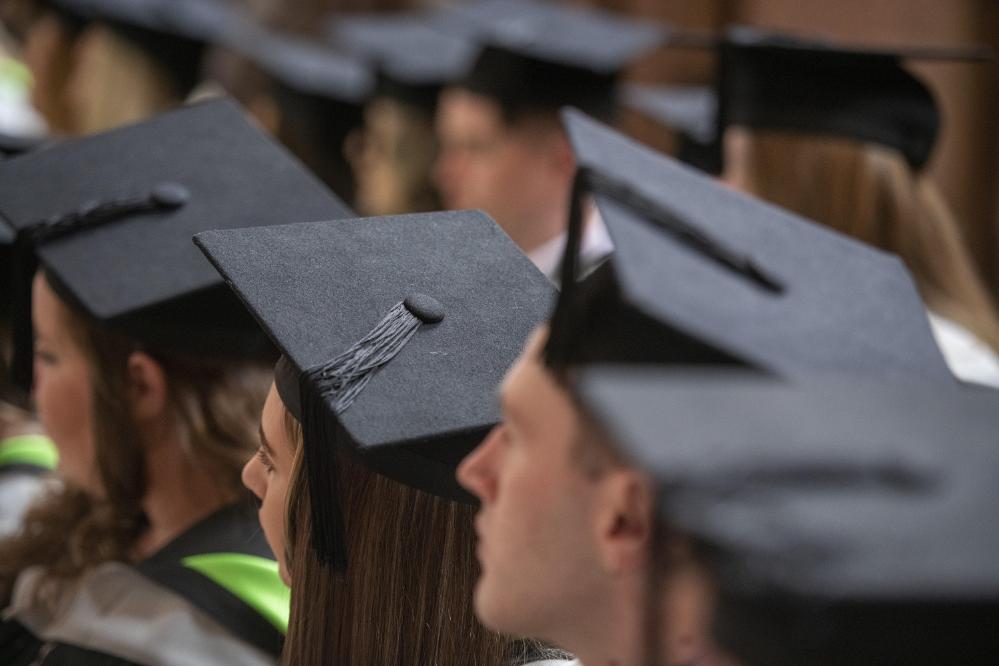 Graduands in Cathedral