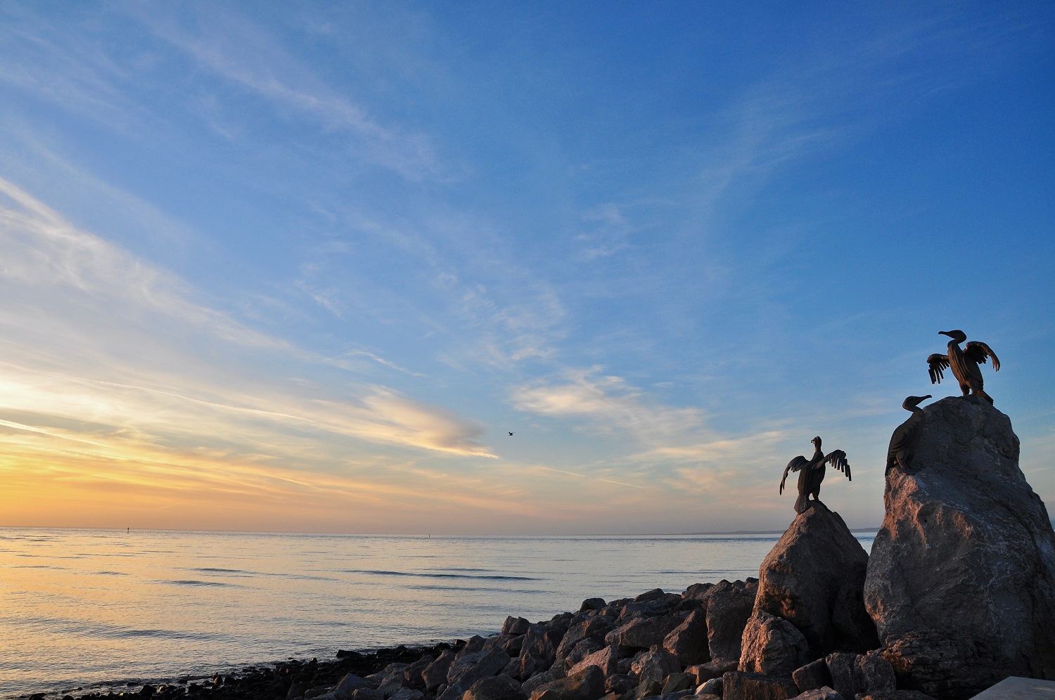 Sunset Over Morecambe Bay