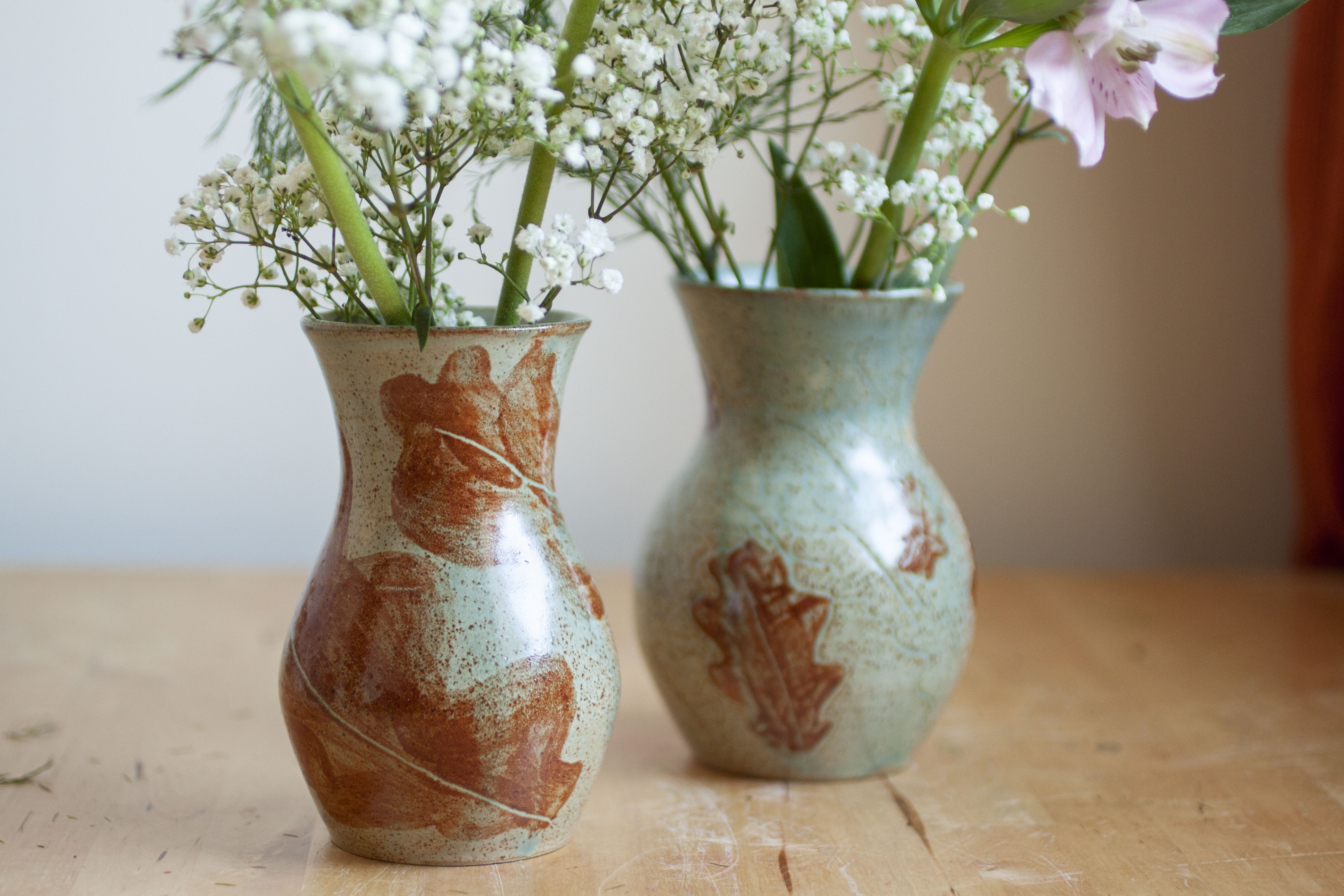 Oakleaf Vases by Marisa Devonshire Oakleaf Vases by Marisa Devonshire