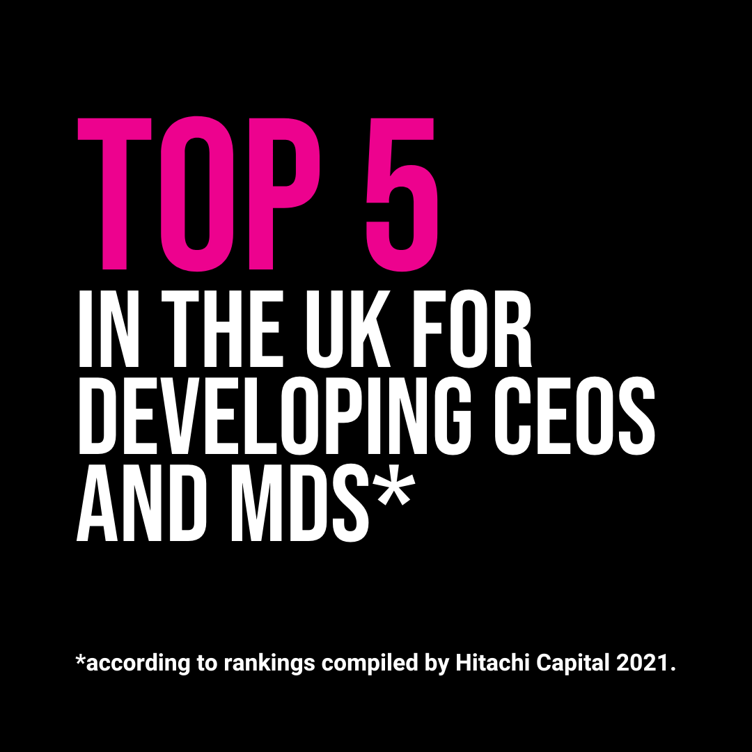 Top five for developing CEOs and MDs - Hitachi Capital 2021