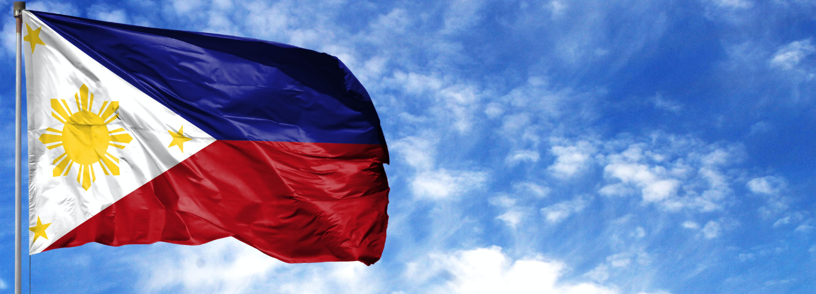 Flag of the Philippines.