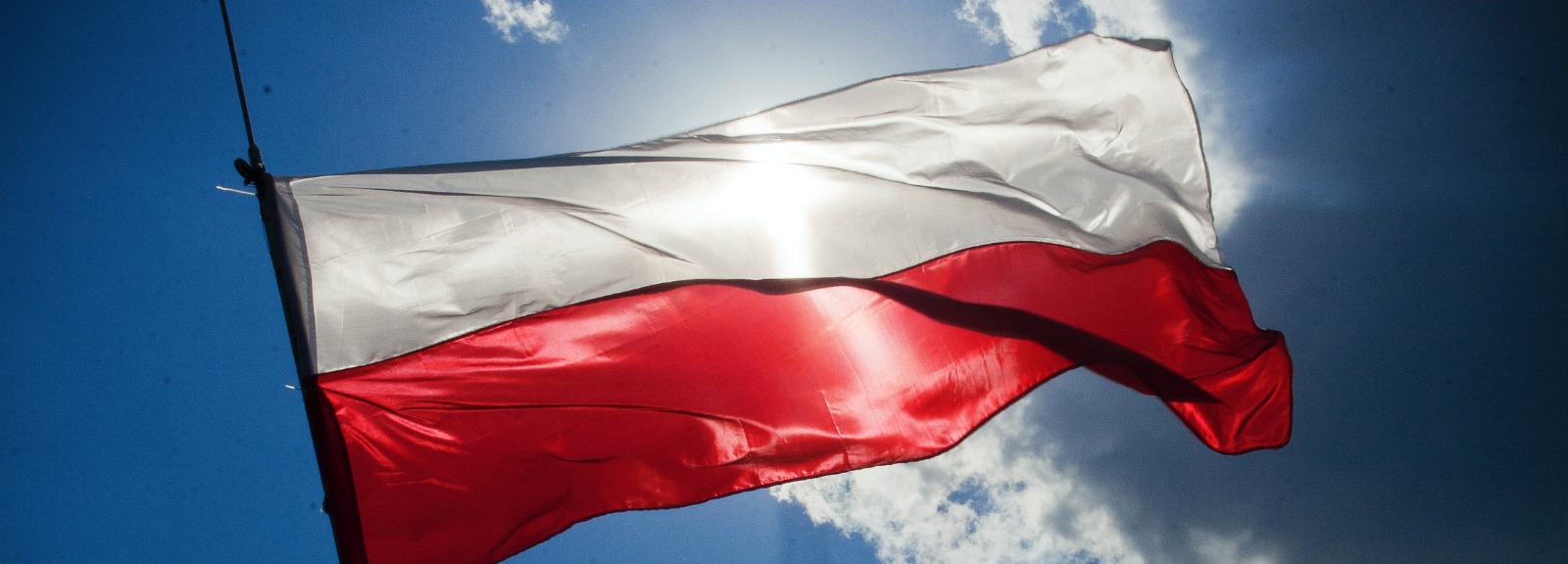 Polish flag.