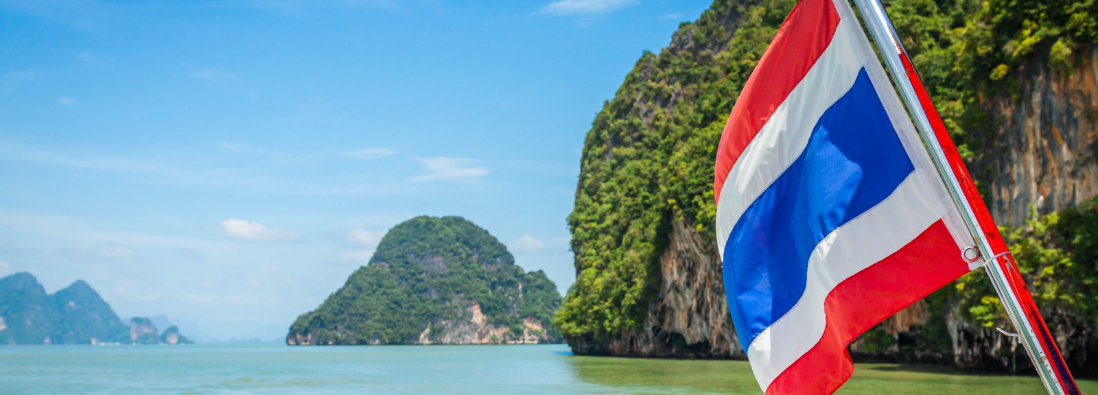 Flag of Thailand.