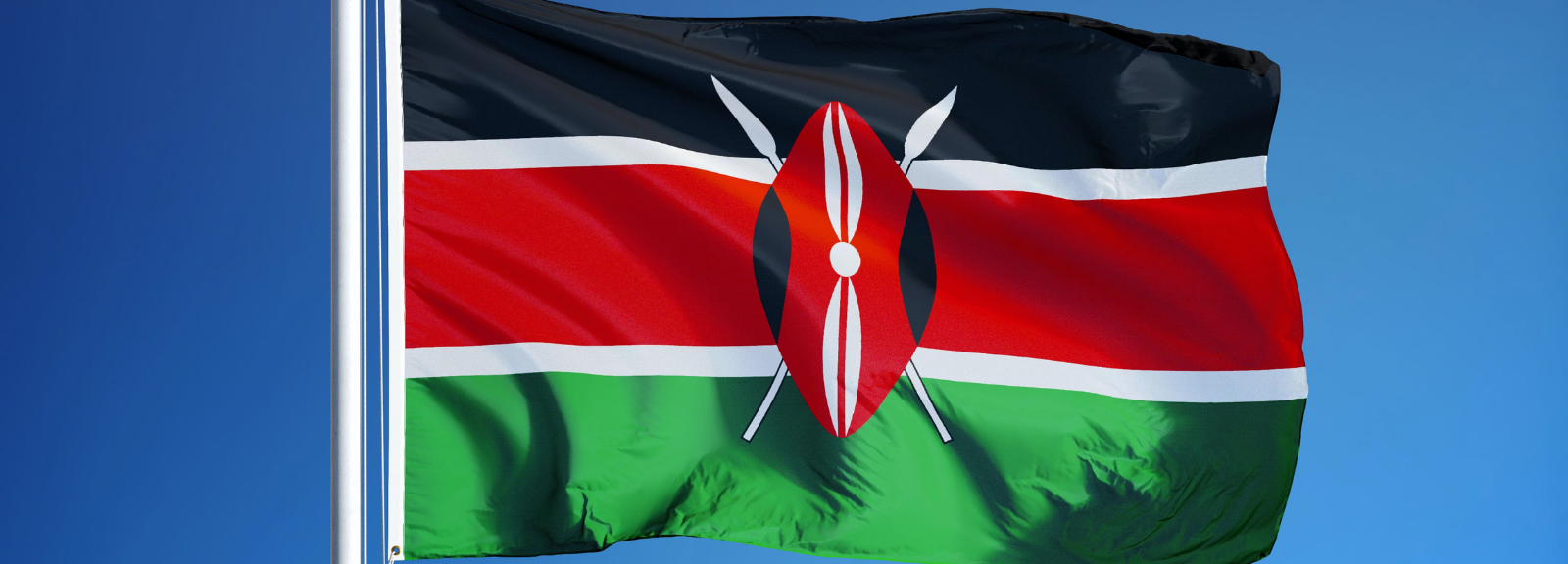 flag of Kenya.