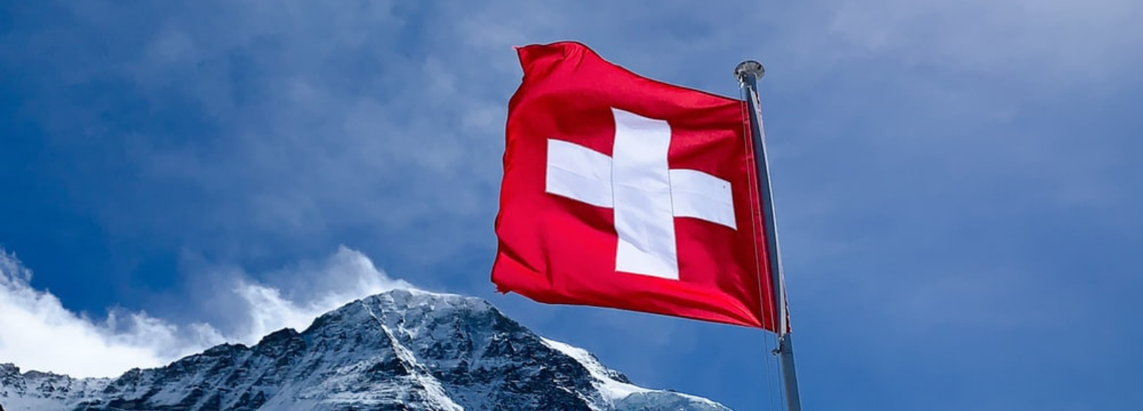 The Swiss flag