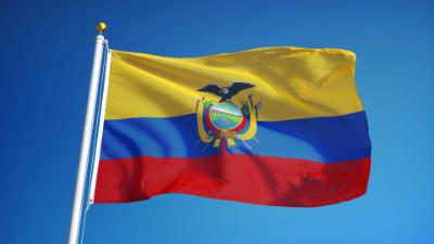 The Ecuadorian flag.