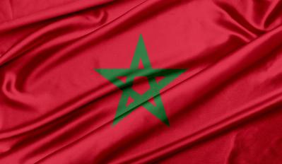 Moroccan flag.